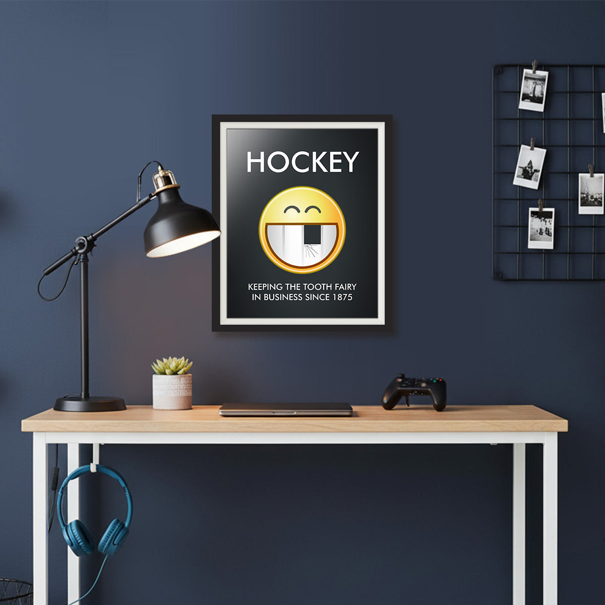Keeping the Tooth Fairy in Business Since 1875 - Hockey Wall Art