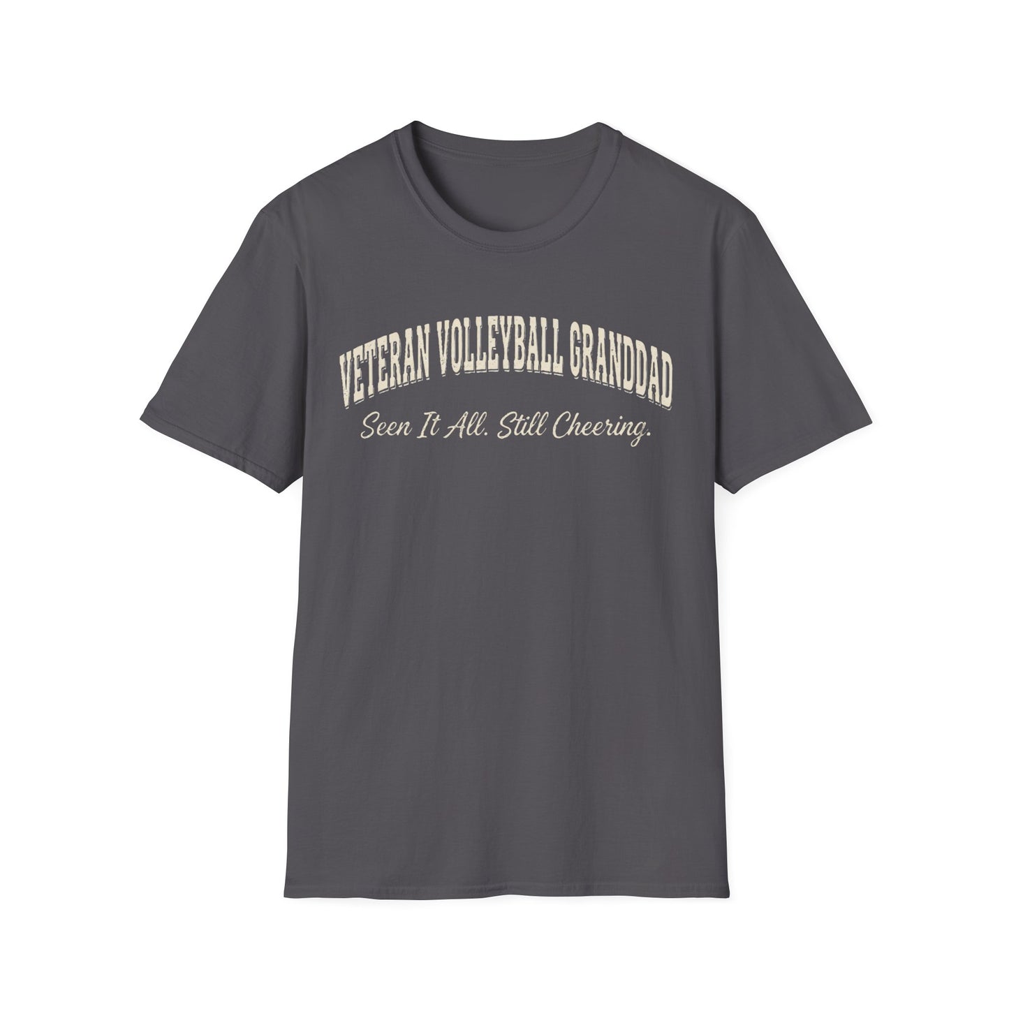 Veteran volleyball granddad seen it all still cheering T-Shirt