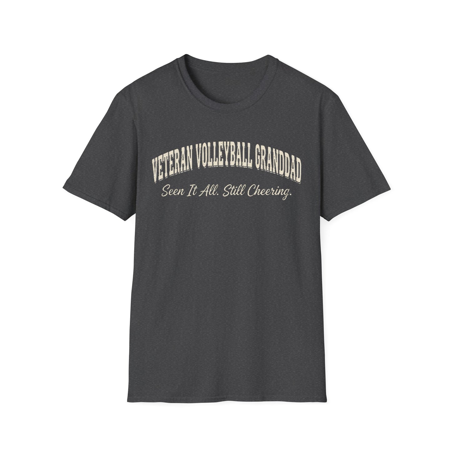 Veteran volleyball granddad seen it all still cheering T-Shirt