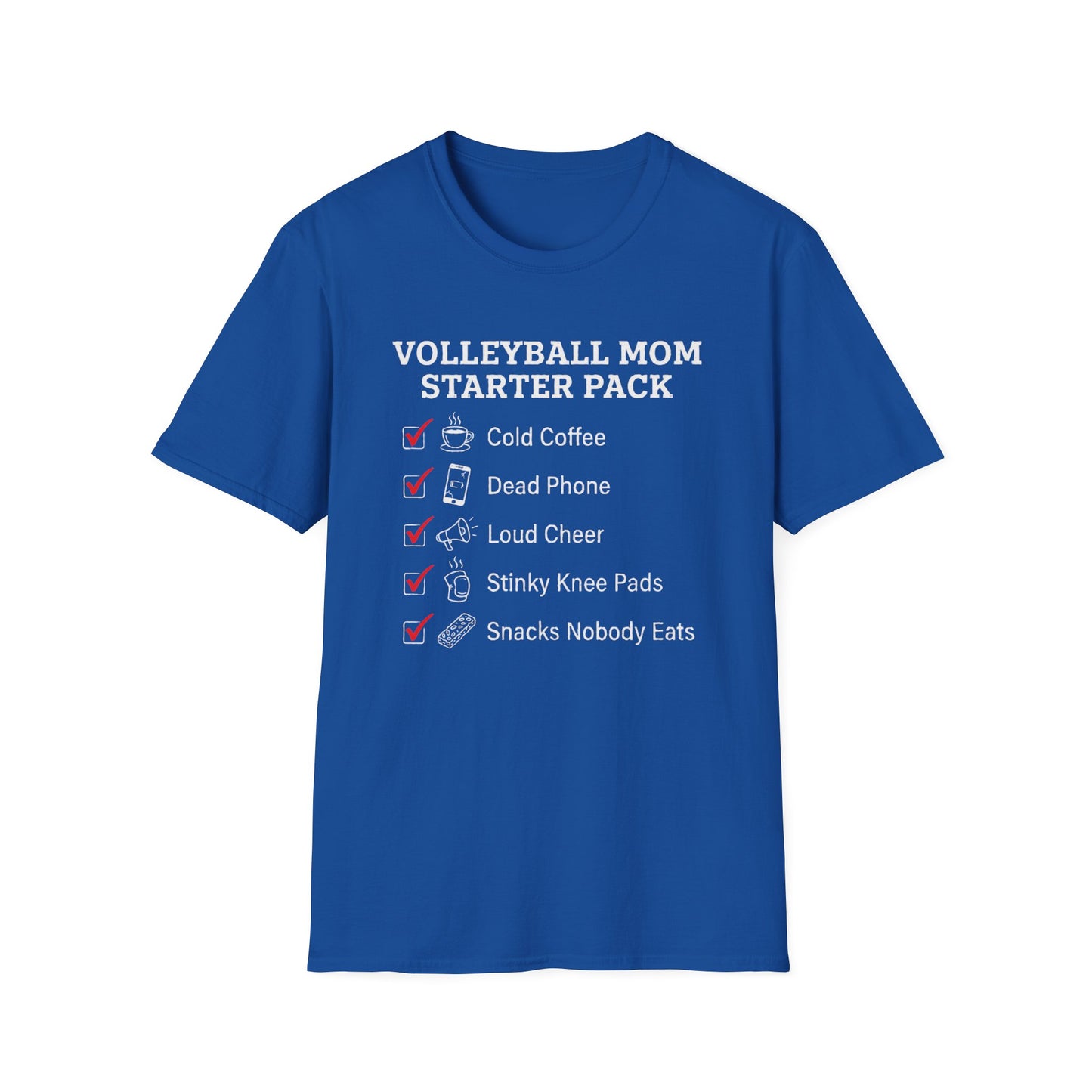 Volleyball mom starter pack T-Shirt