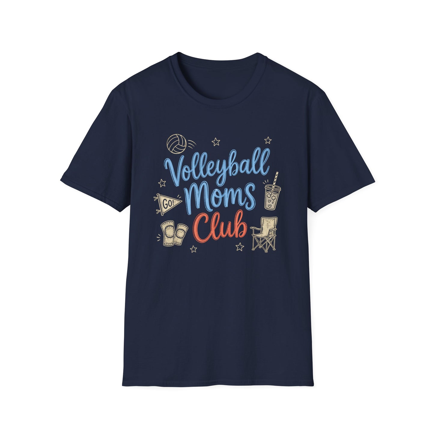 Volleyball moms club T-Shirt