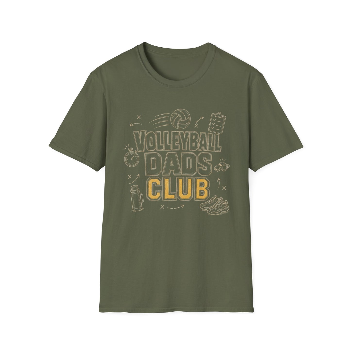 Volleyball dads club T-Shirt