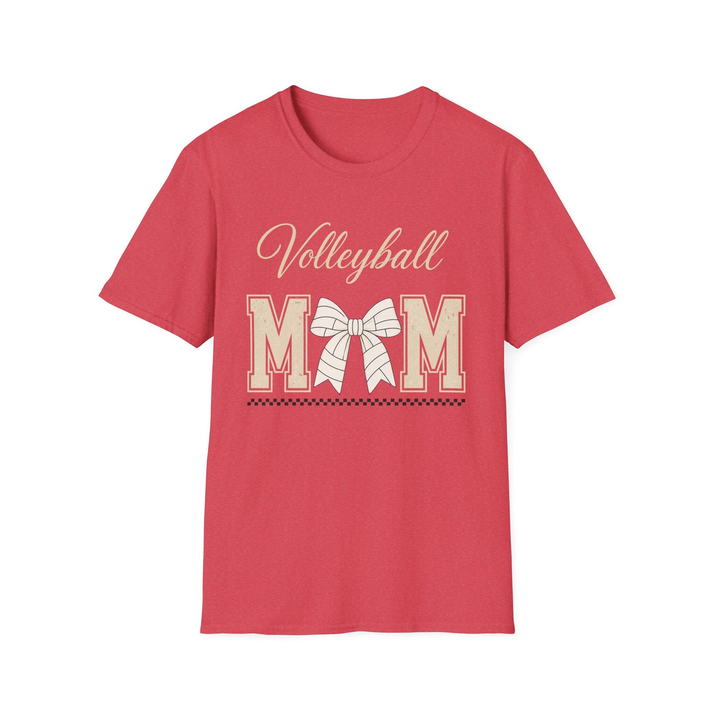 Volleyball mom bow white T-Shirt