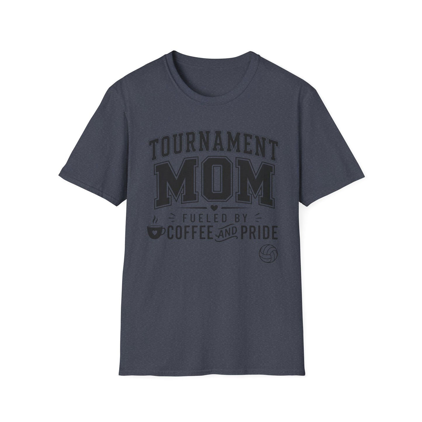 Tournament mom fueled coffee and pride light volleyball T-Shirt
