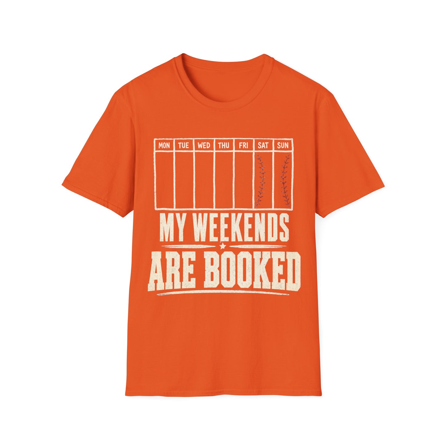 My Weekends Are Booked Baseball T-Shirt