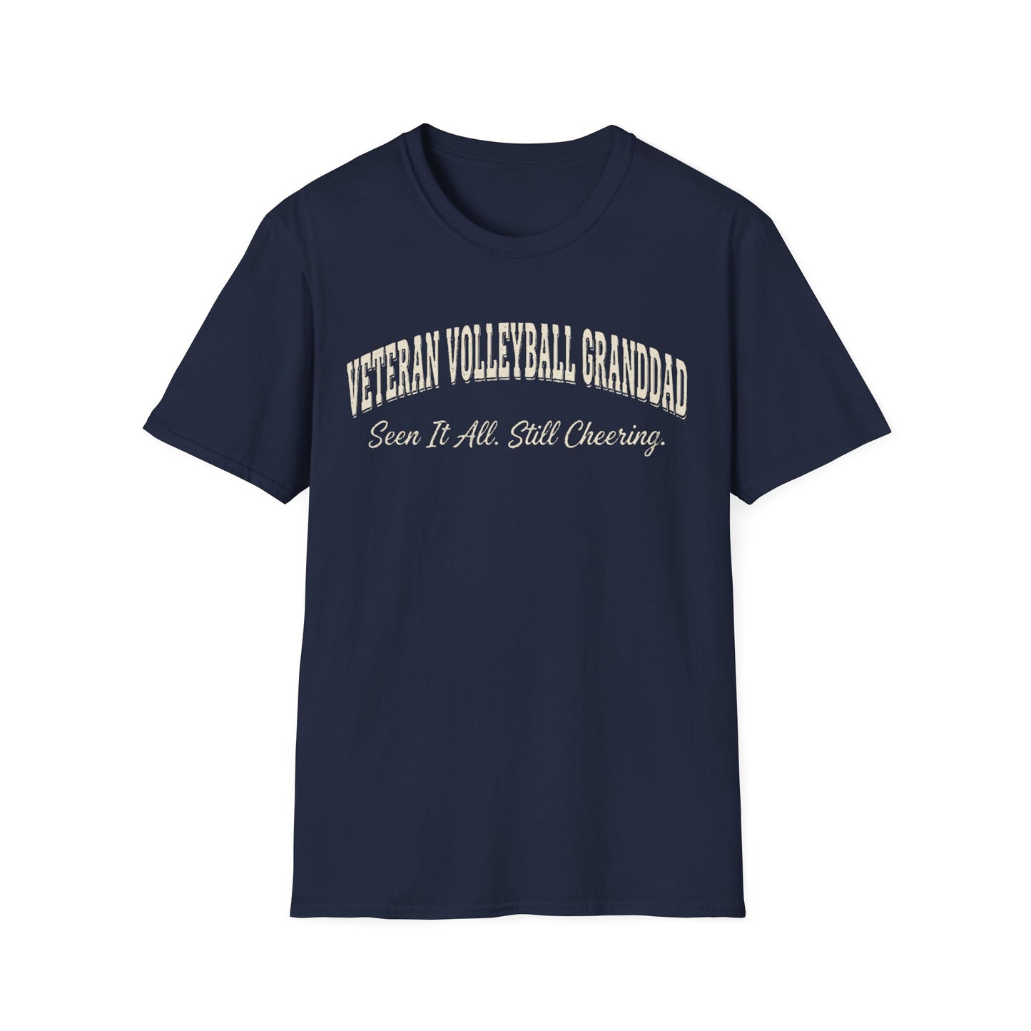 Veteran volleyball granddad seen it all still cheering T-Shirt