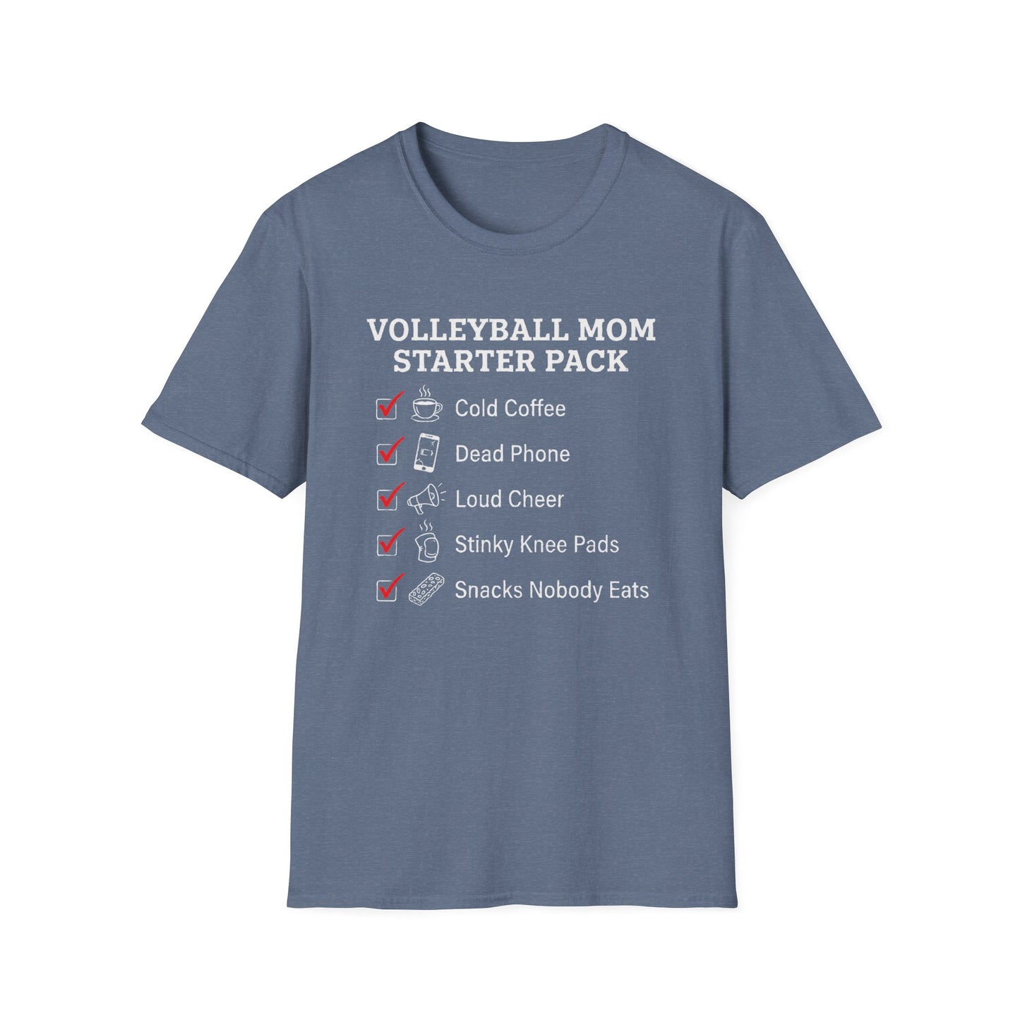 Volleyball mom starter pack T-Shirt