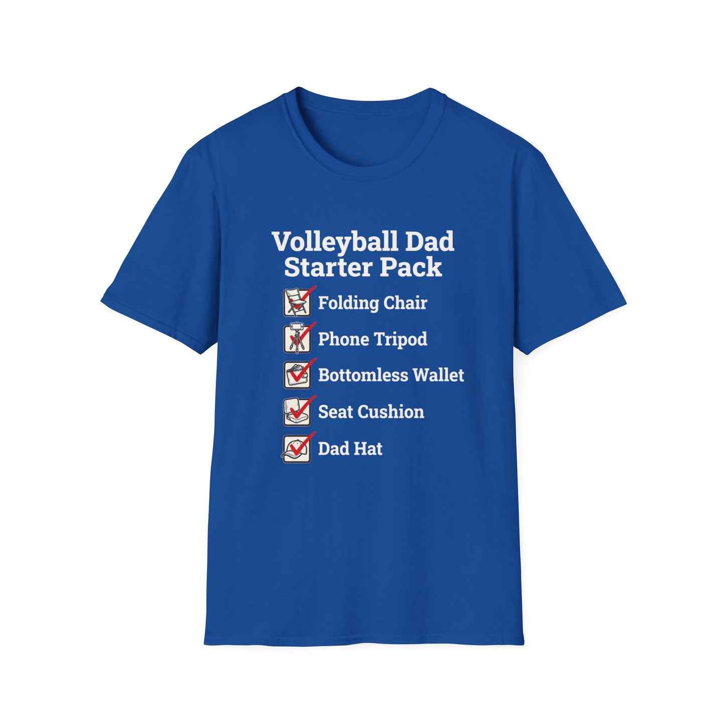 Volleyball dad starter pack T-Shirt