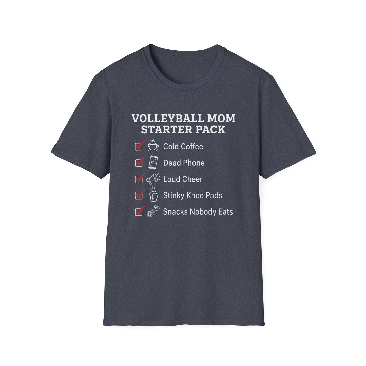 Volleyball mom starter pack T-Shirt
