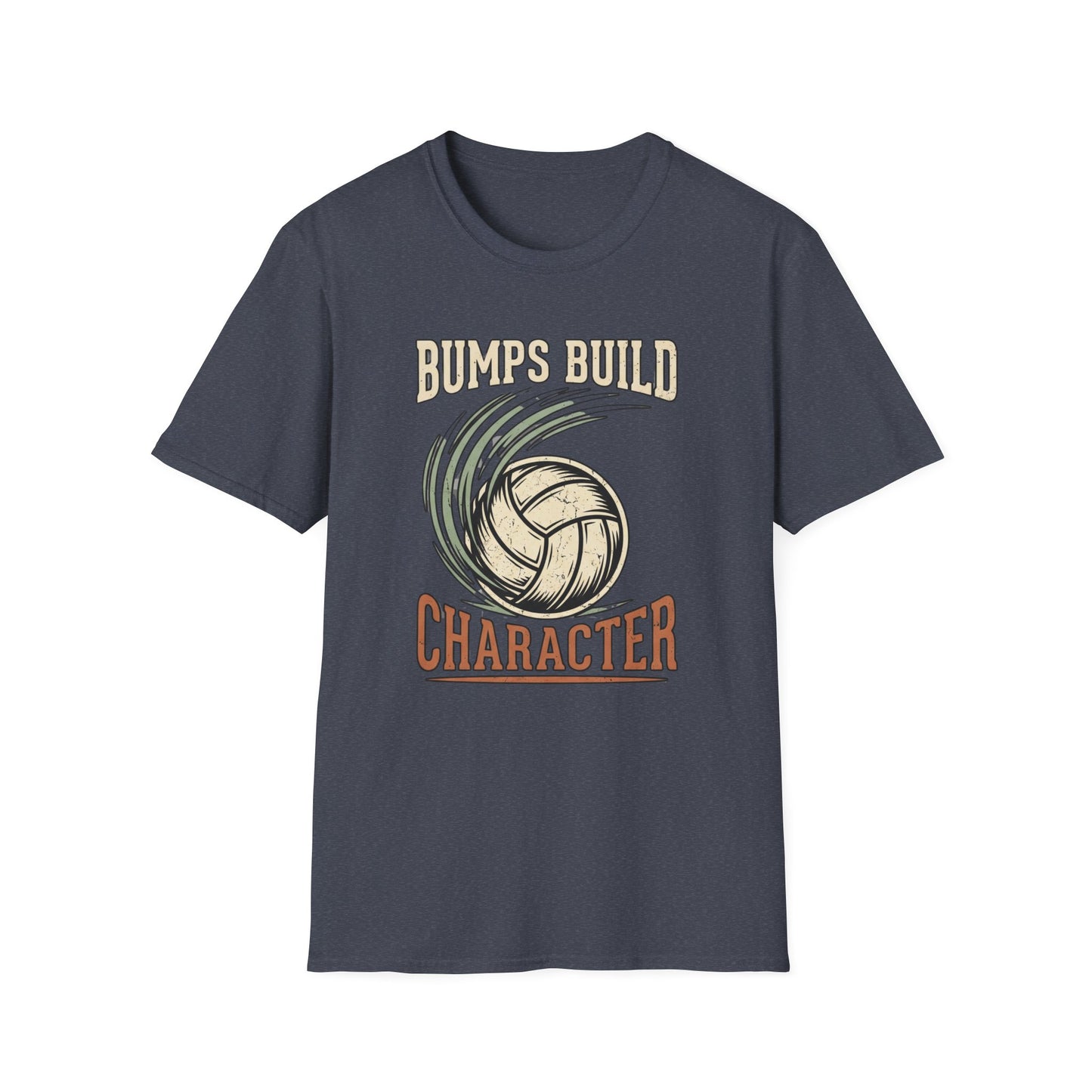 Bumps build character volleyball T-Shirt