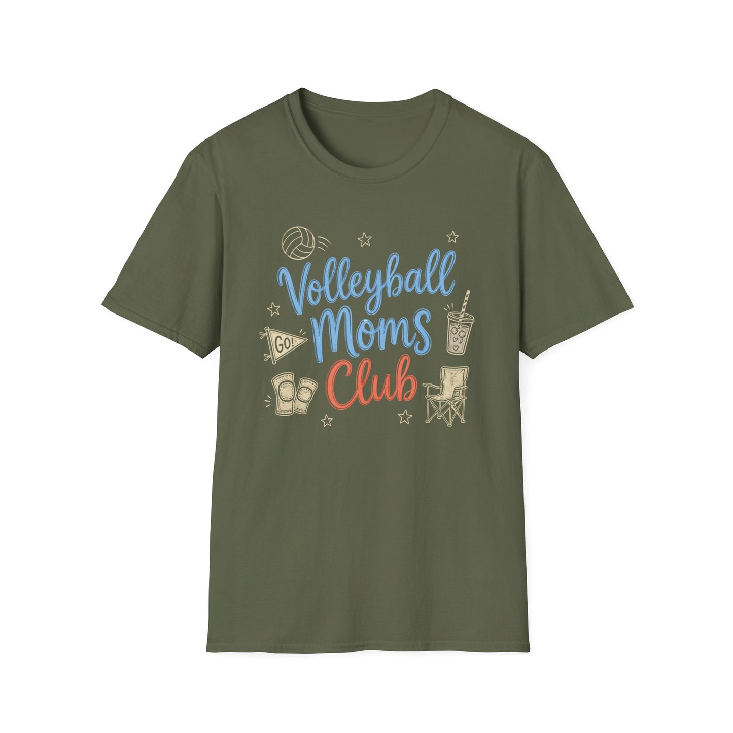 Volleyball moms club T-Shirt