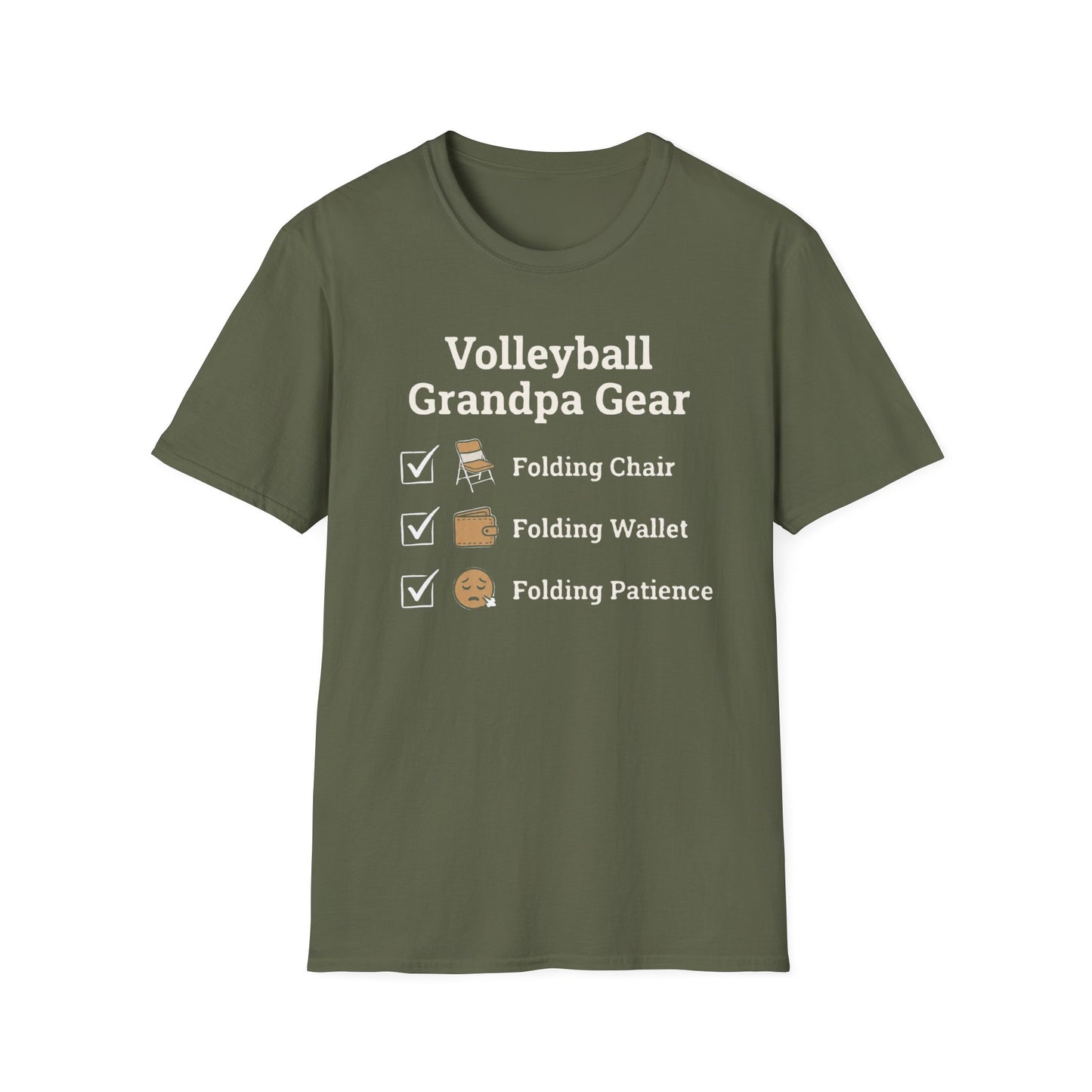 Volleyball grandpa gear T-Shirt