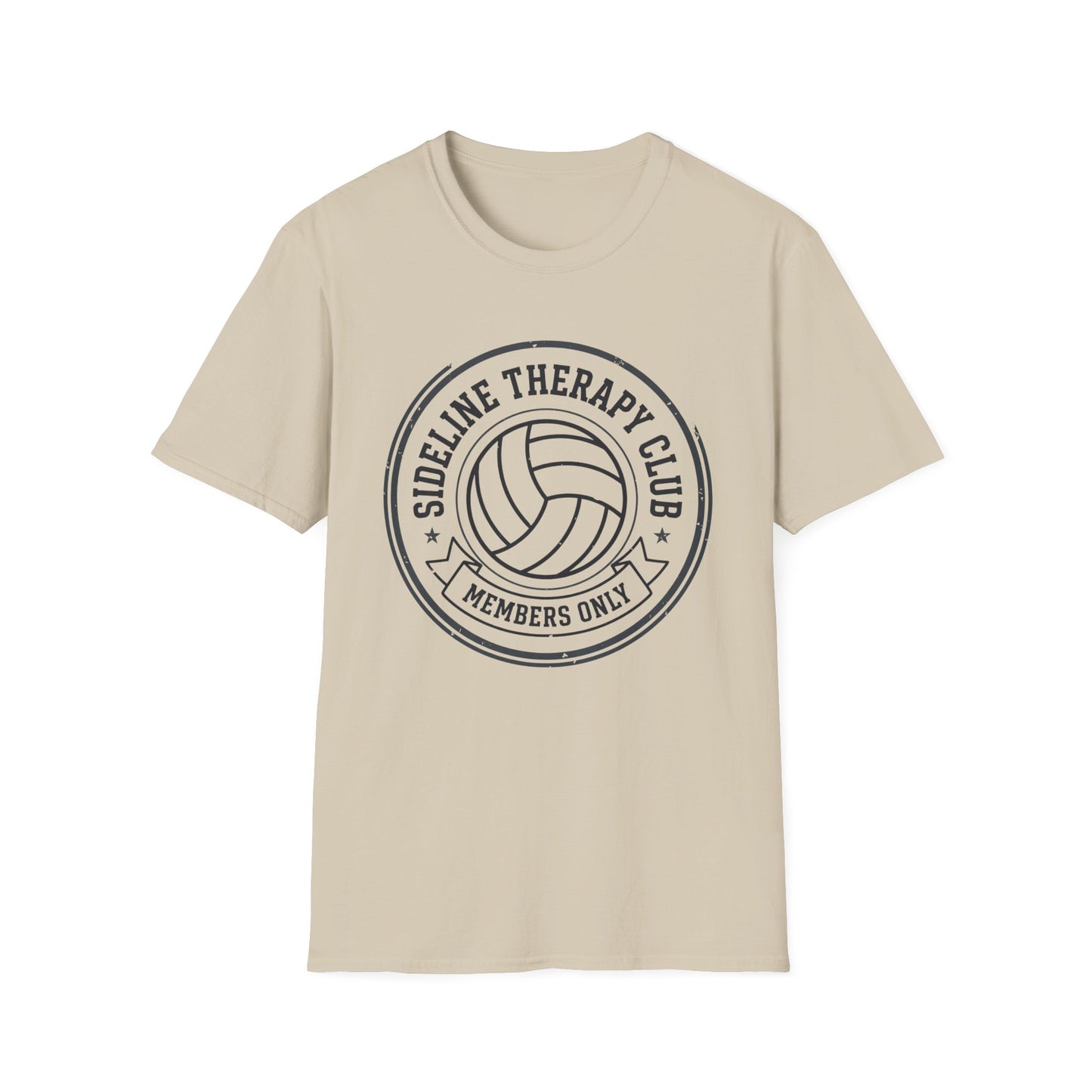 Sideline therapy club members only volleyball T-Shirt
