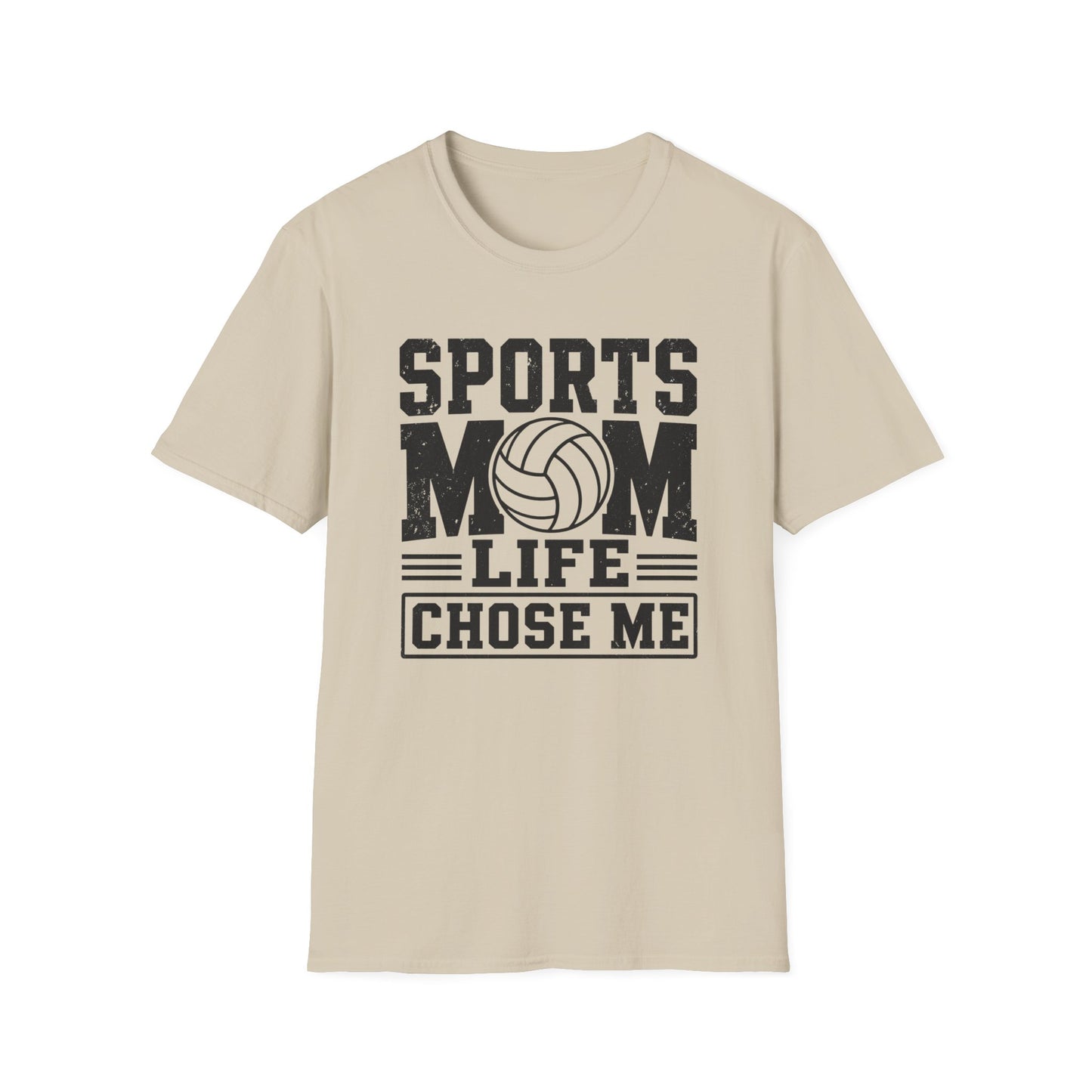 Sports mom life chose me volleyball T-Shirt