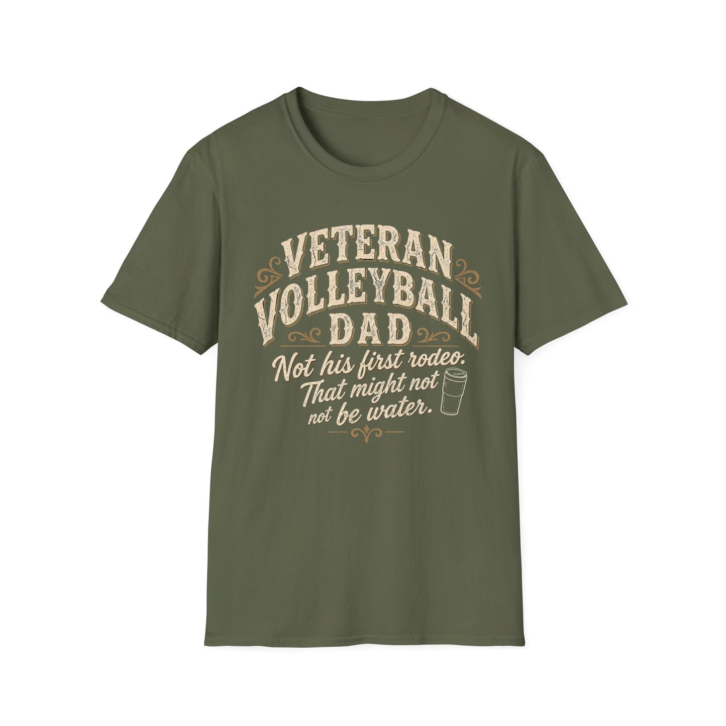 Veteran volleyball dad not his first rodeo T-Shirt