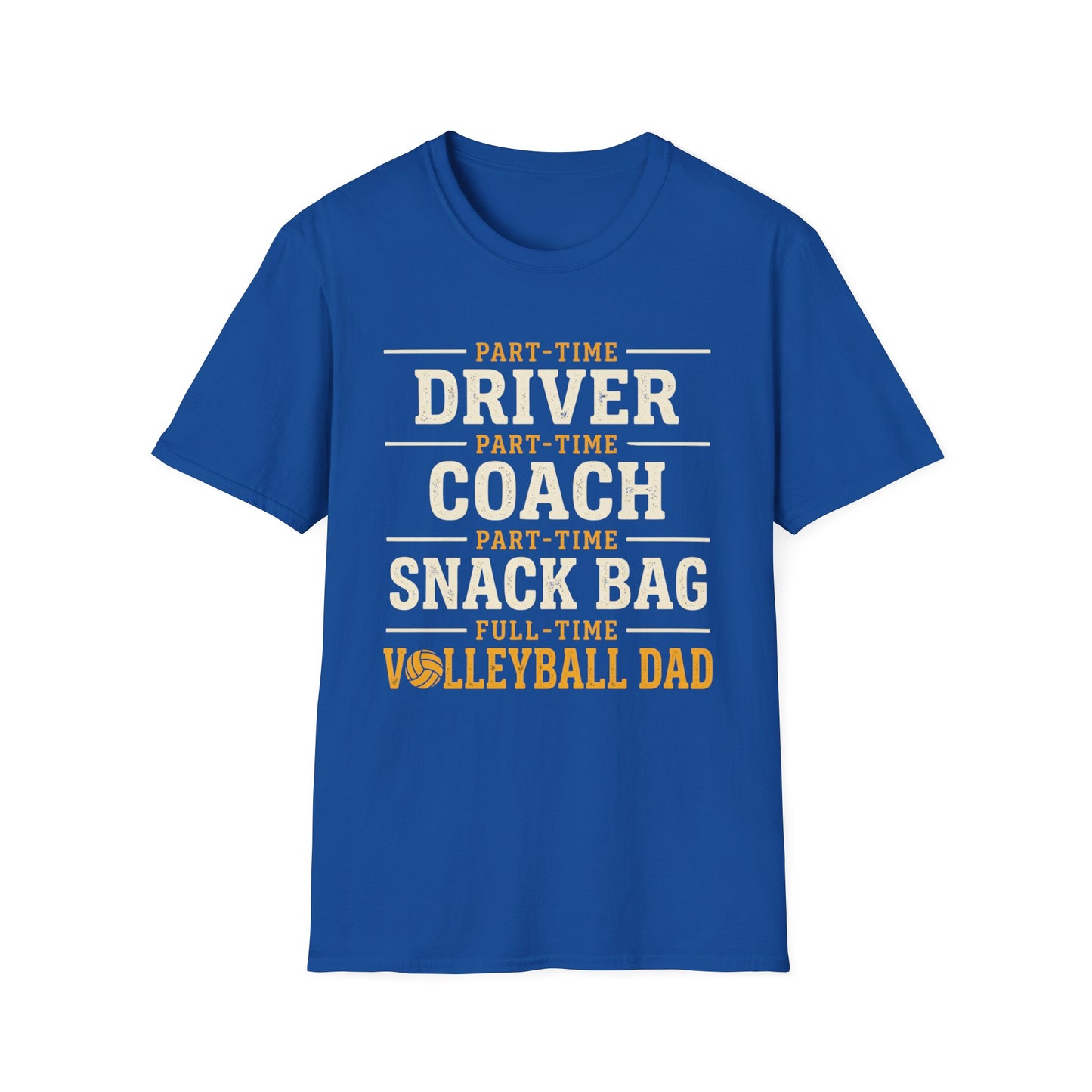 Driver coach snack bag volleyball dad T-Shirt
