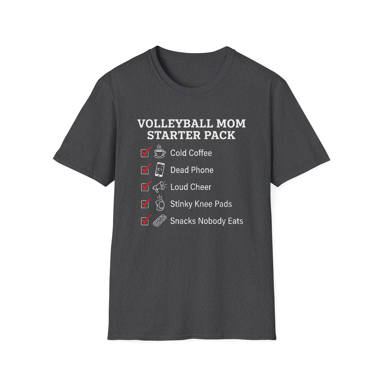 Volleyball mom starter pack T-Shirt