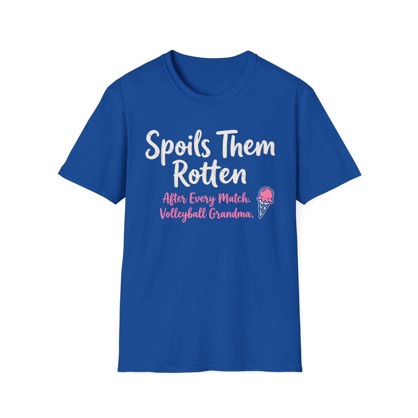 Spoils them rotten grandma volleyball T-Shirt