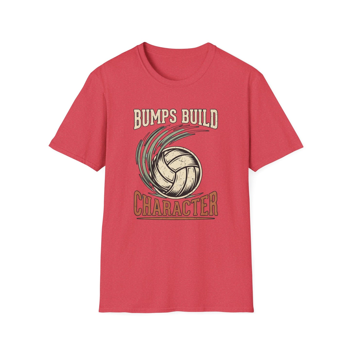 Bumps build character volleyball T-Shirt