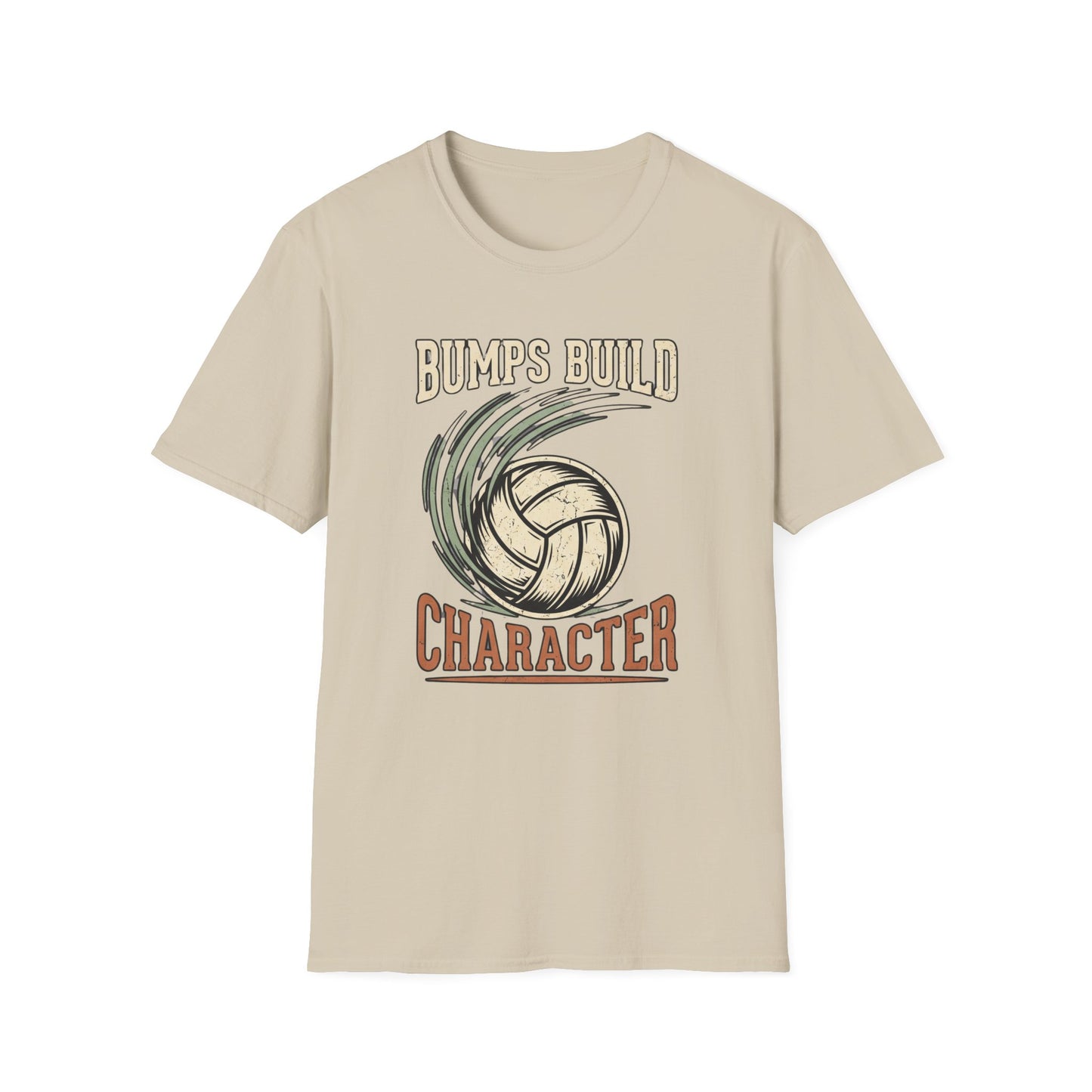 Bumps build character volleyball T-Shirt