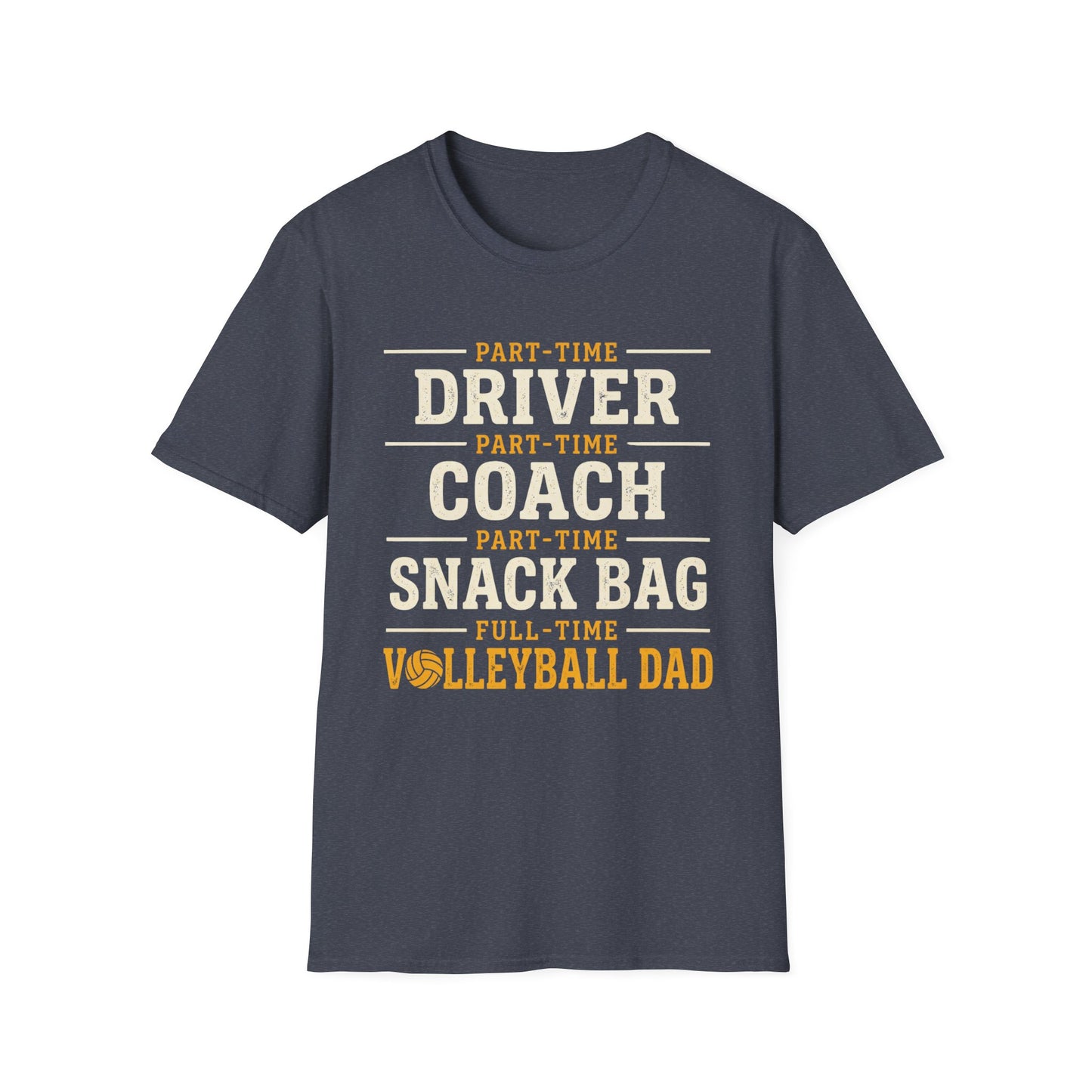 Driver coach snack bag volleyball dad T-Shirt