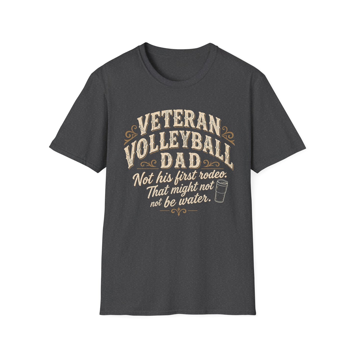 Veteran volleyball dad not his first rodeo T-Shirt