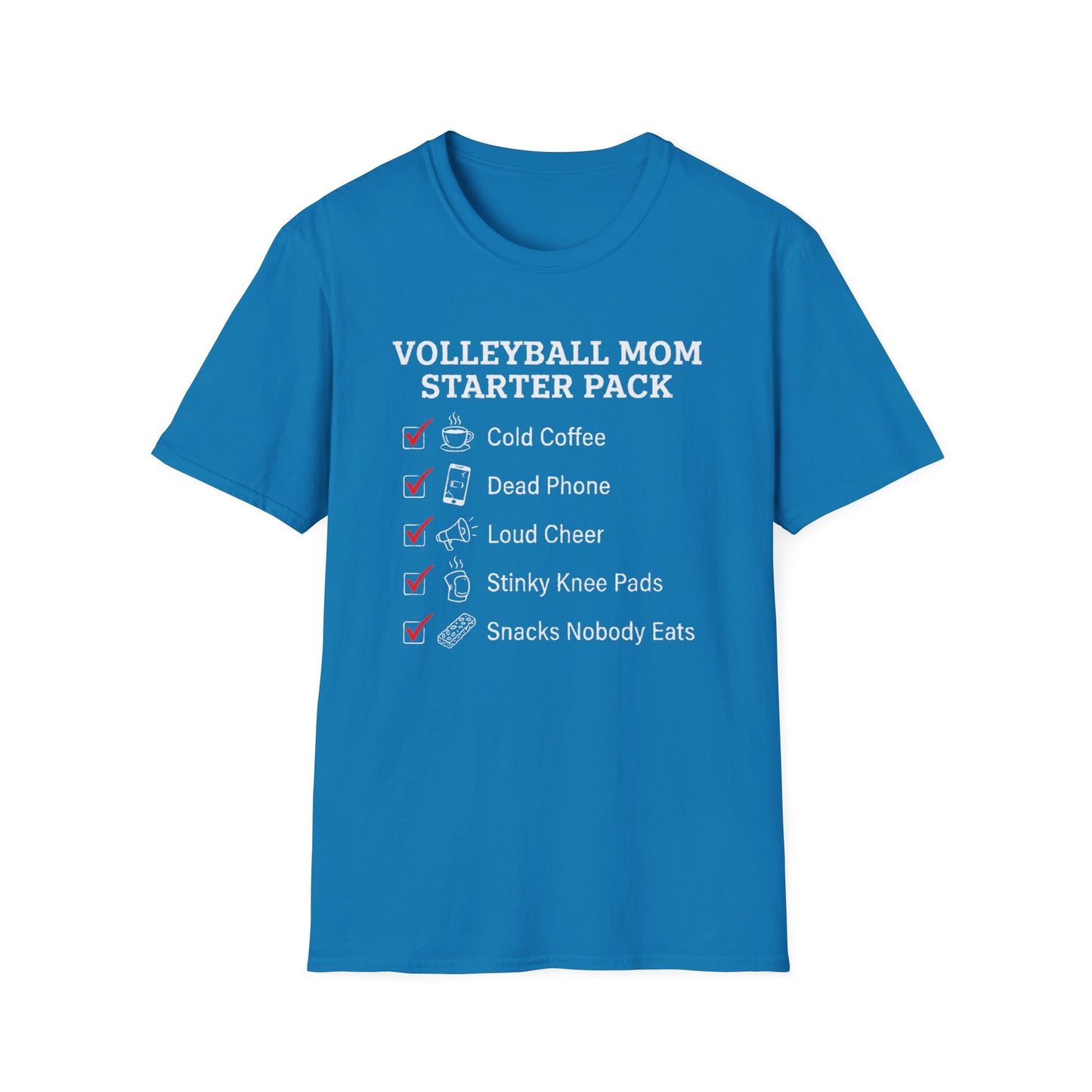 Volleyball mom starter pack T-Shirt