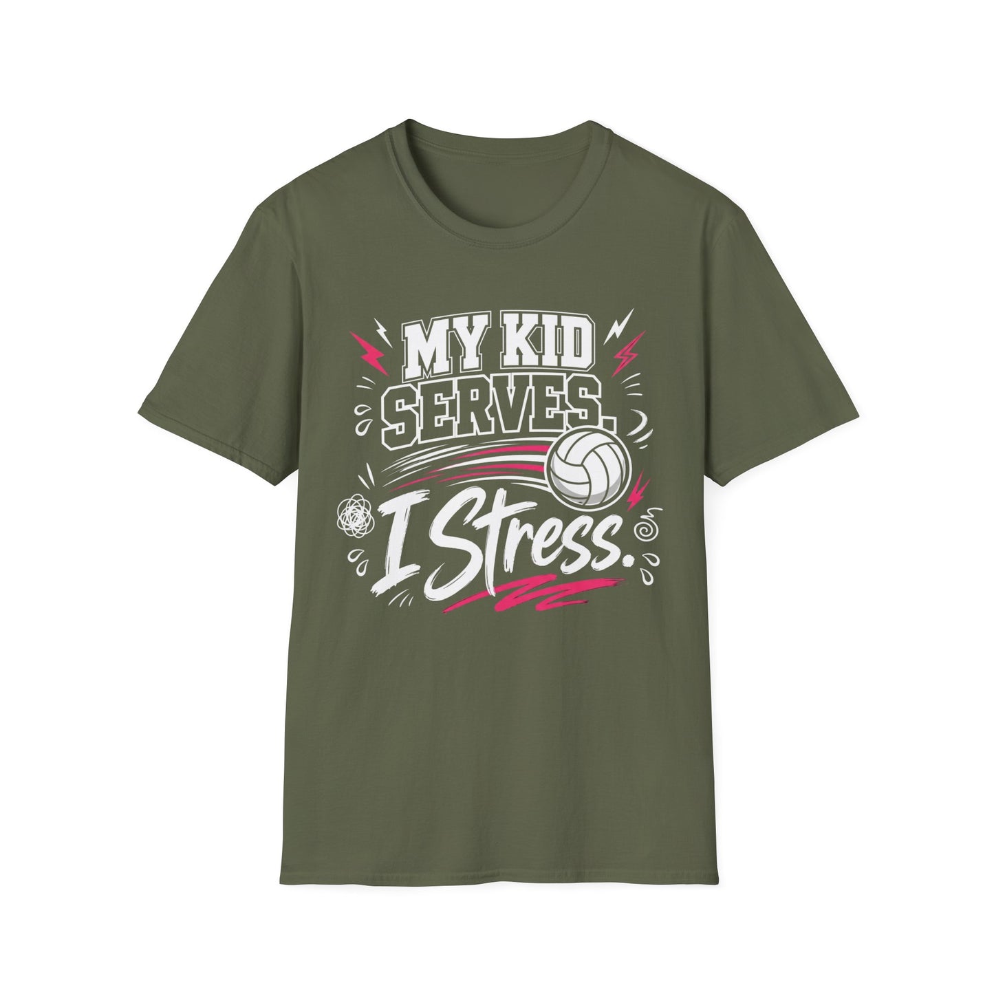 My kid serves I stress T-Shirt