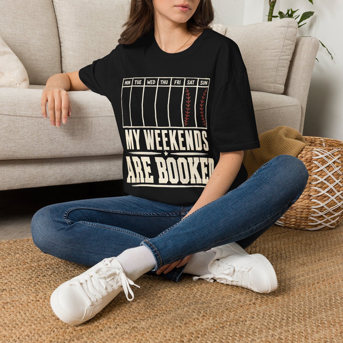 My Weekends Are Booked Baseball T-Shirt