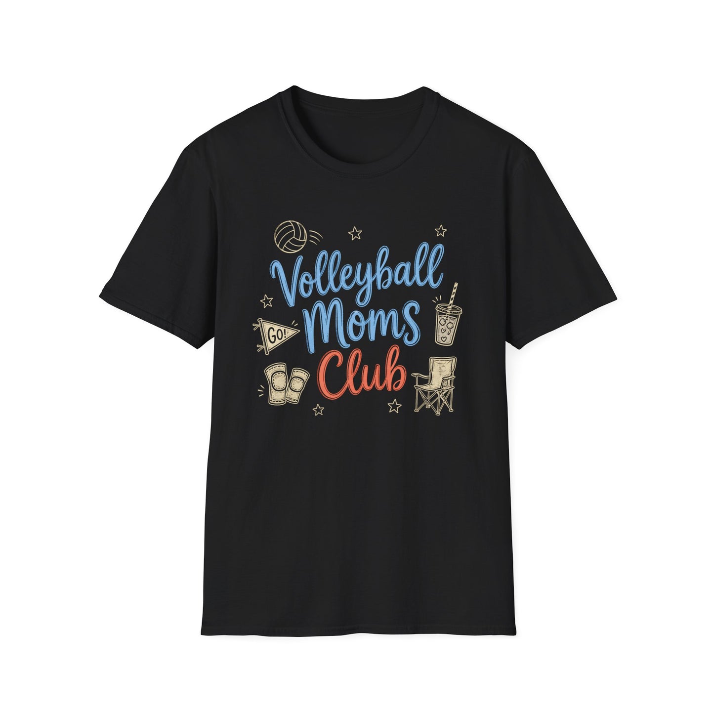 Volleyball moms club T-Shirt