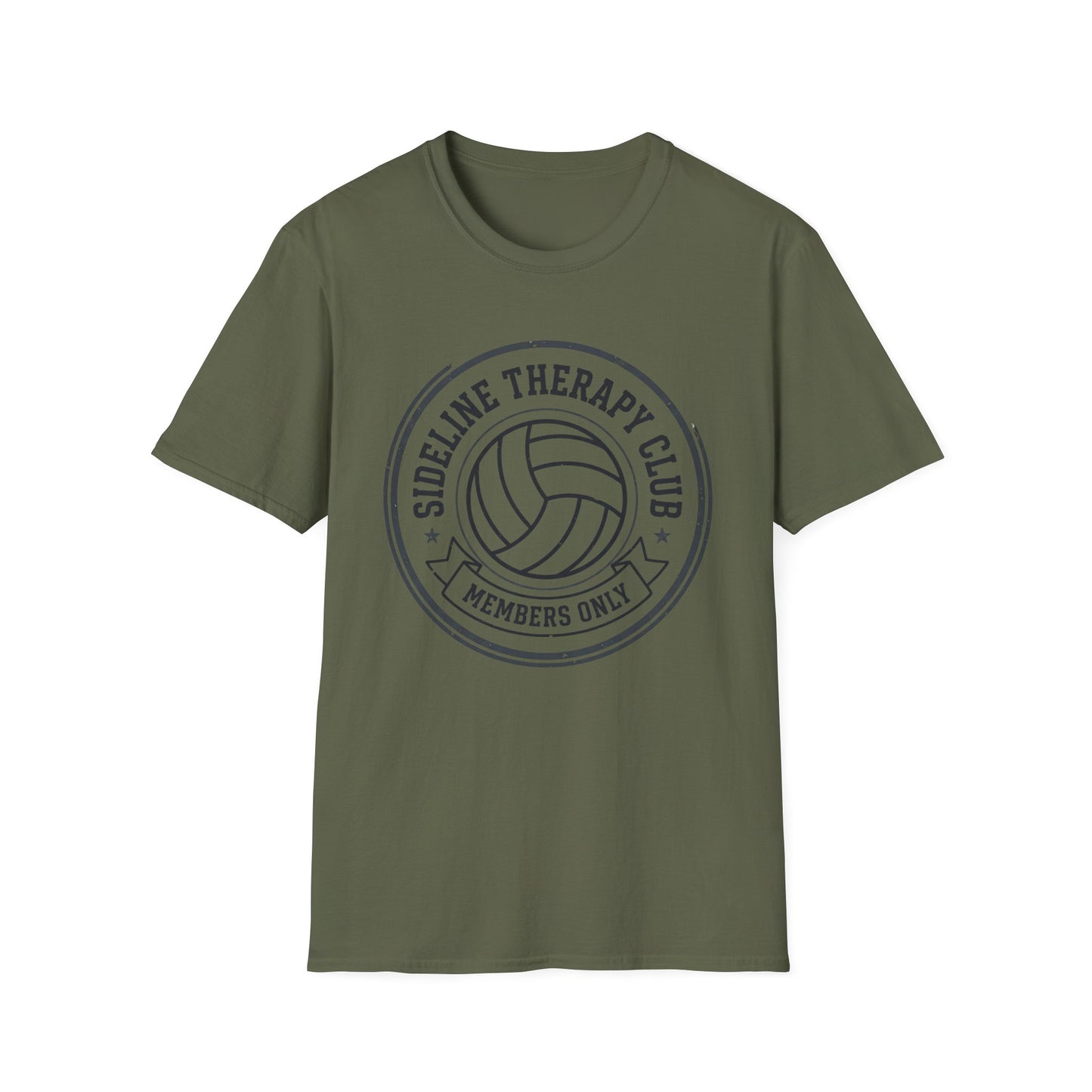 Sideline therapy club members only volleyball T-Shirt