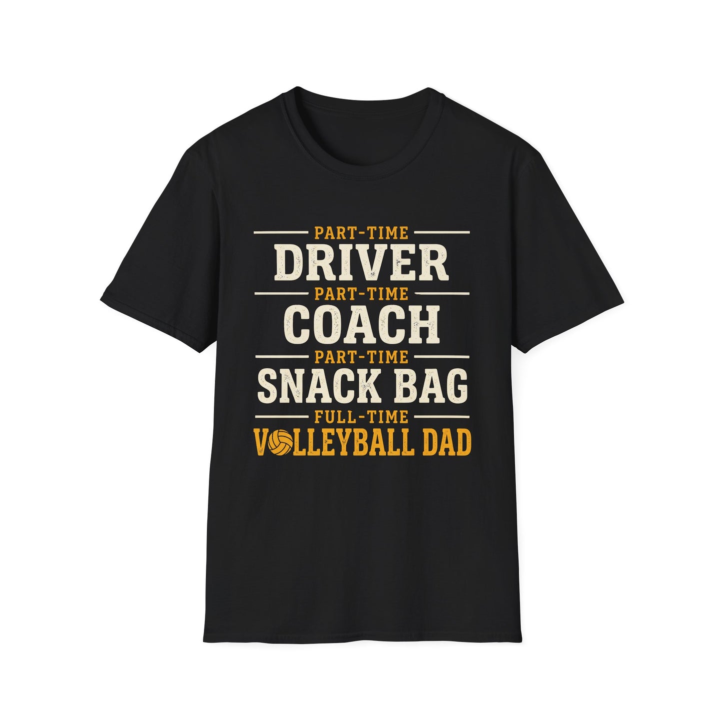 Driver coach snack bag volleyball dad T-Shirt