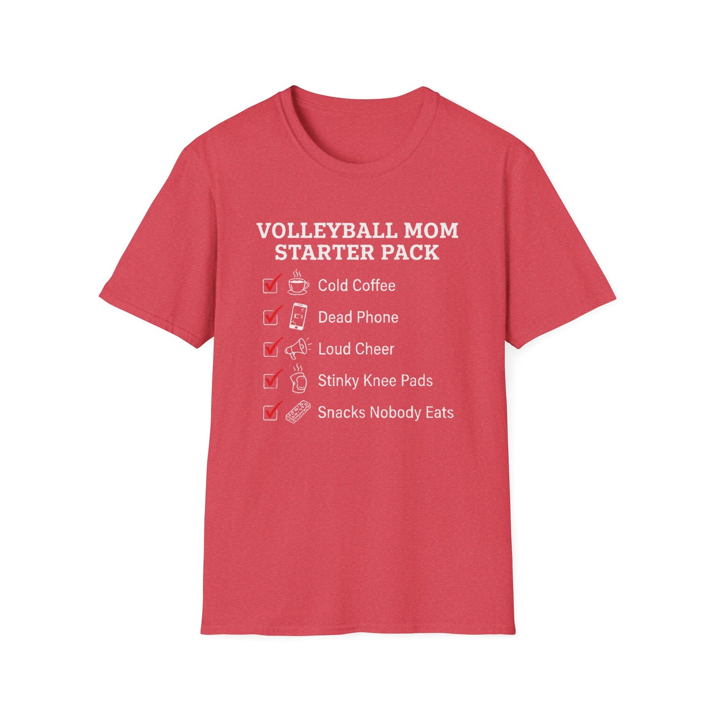 Volleyball mom starter pack T-Shirt