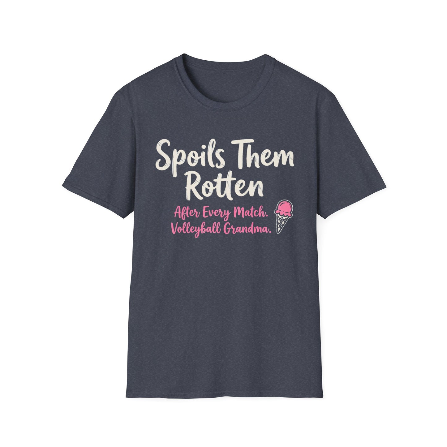 Spoils them rotten grandma volleyball T-Shirt