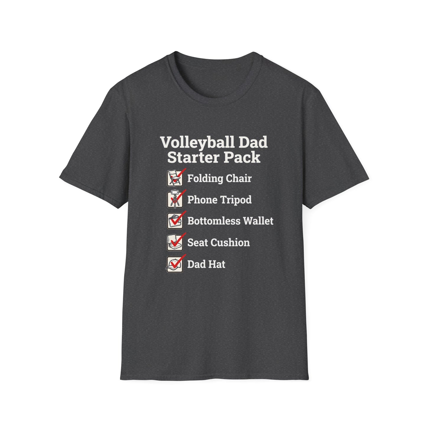 Volleyball dad starter pack T-Shirt