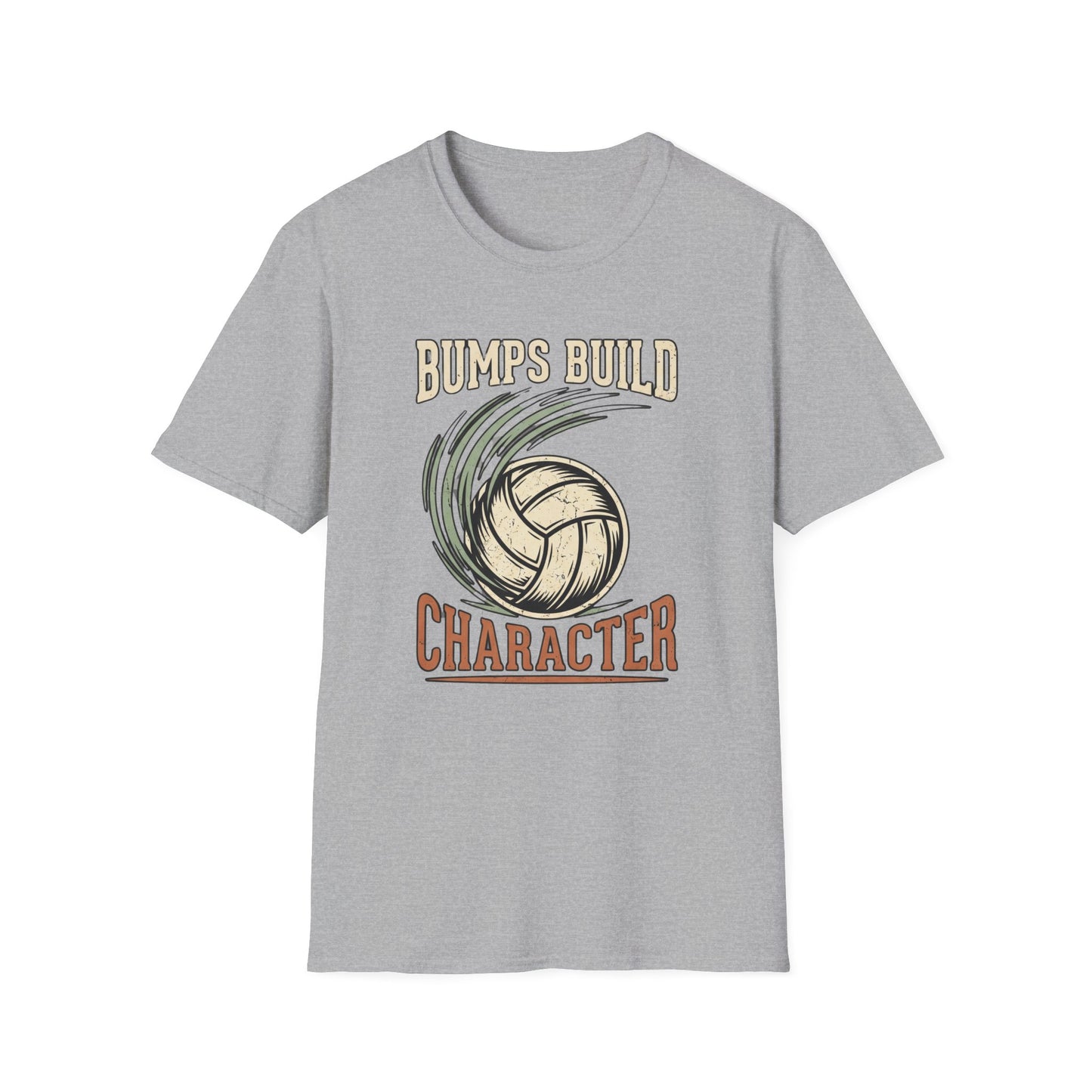 Bumps build character volleyball T-Shirt