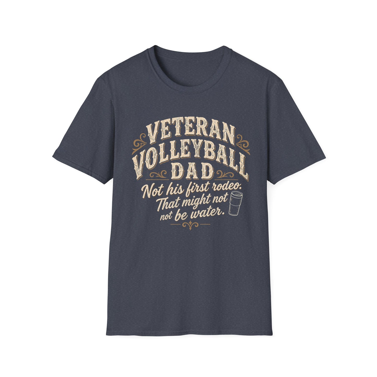 Veteran volleyball dad not his first rodeo T-Shirt