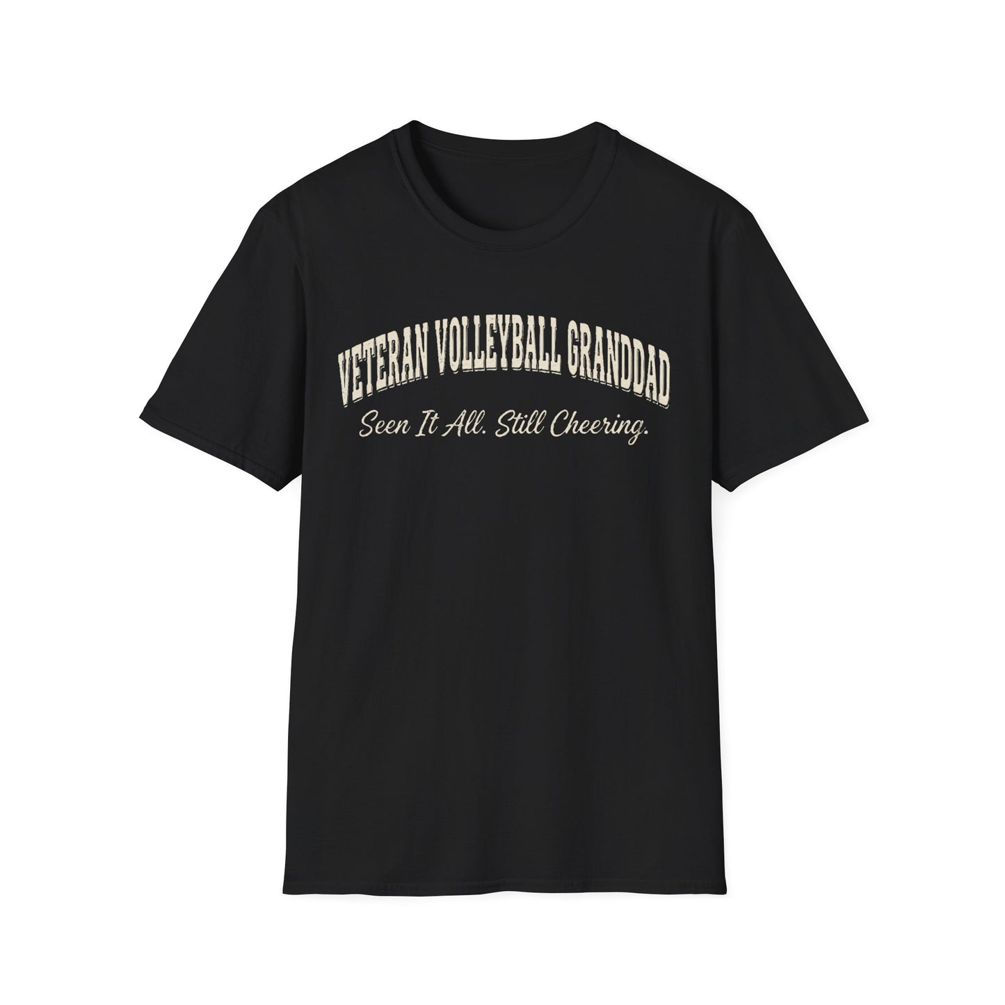 Veteran volleyball granddad seen it all still cheering T-Shirt