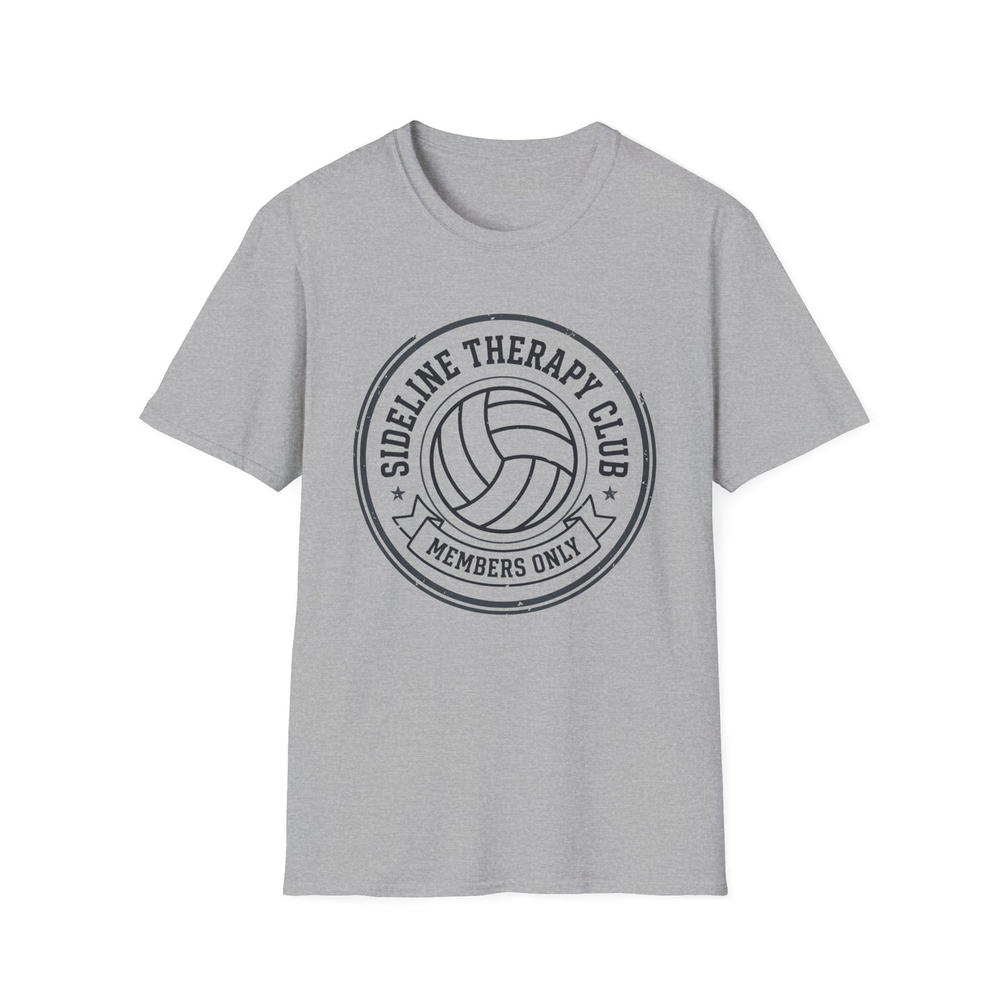 Sideline therapy club members only volleyball T-Shirt