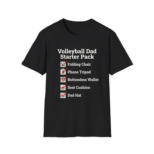 Volleyball dad starter pack T-Shirt