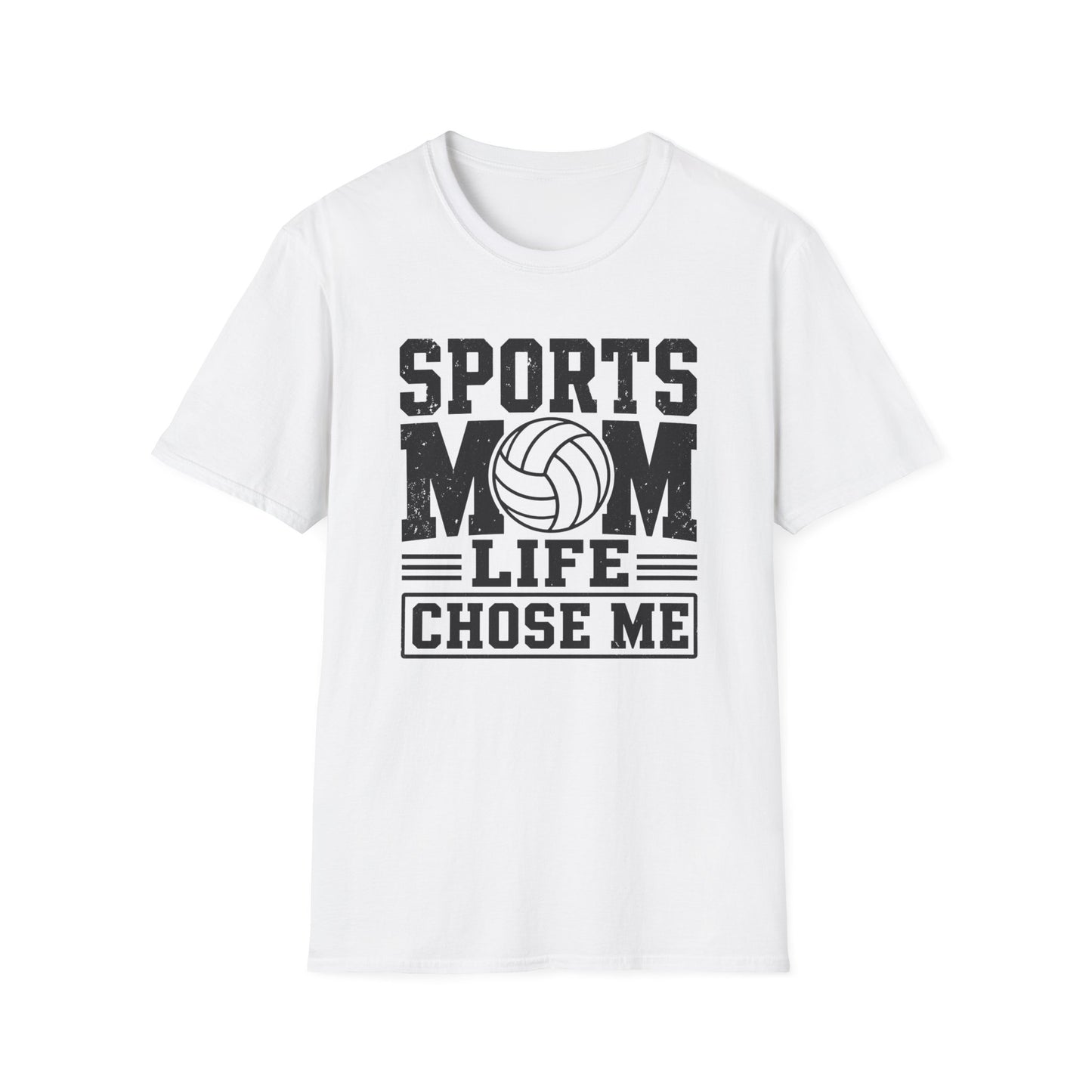Sports mom life chose me volleyball T-Shirt