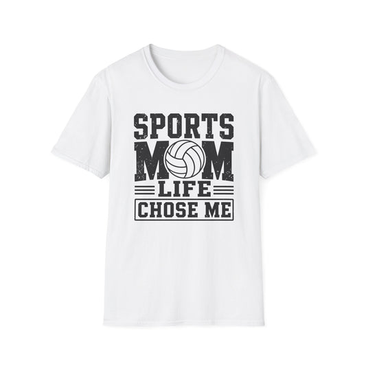 Sports mom life chose me volleyball T-Shirt