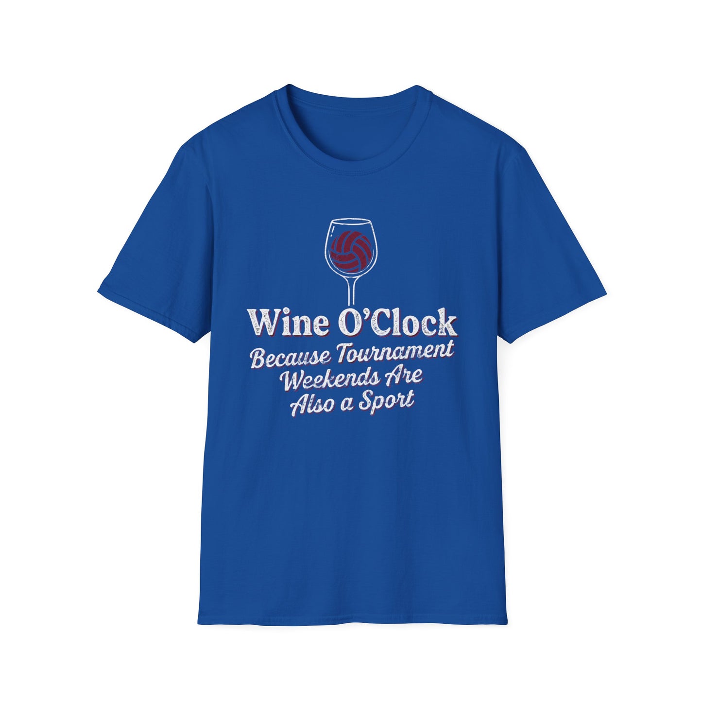 Wine oclock volleyball red T-Shirt