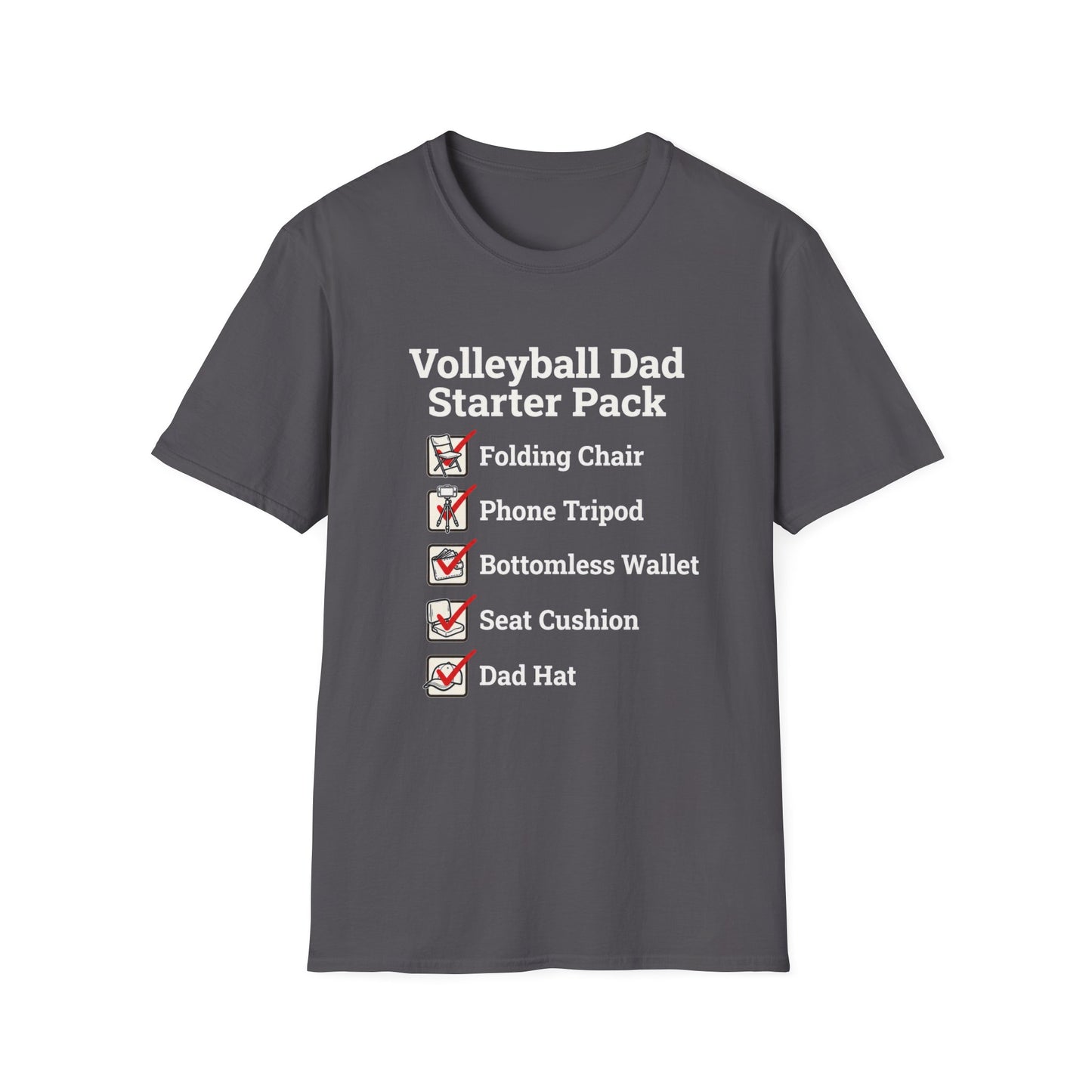 Volleyball dad starter pack T-Shirt
