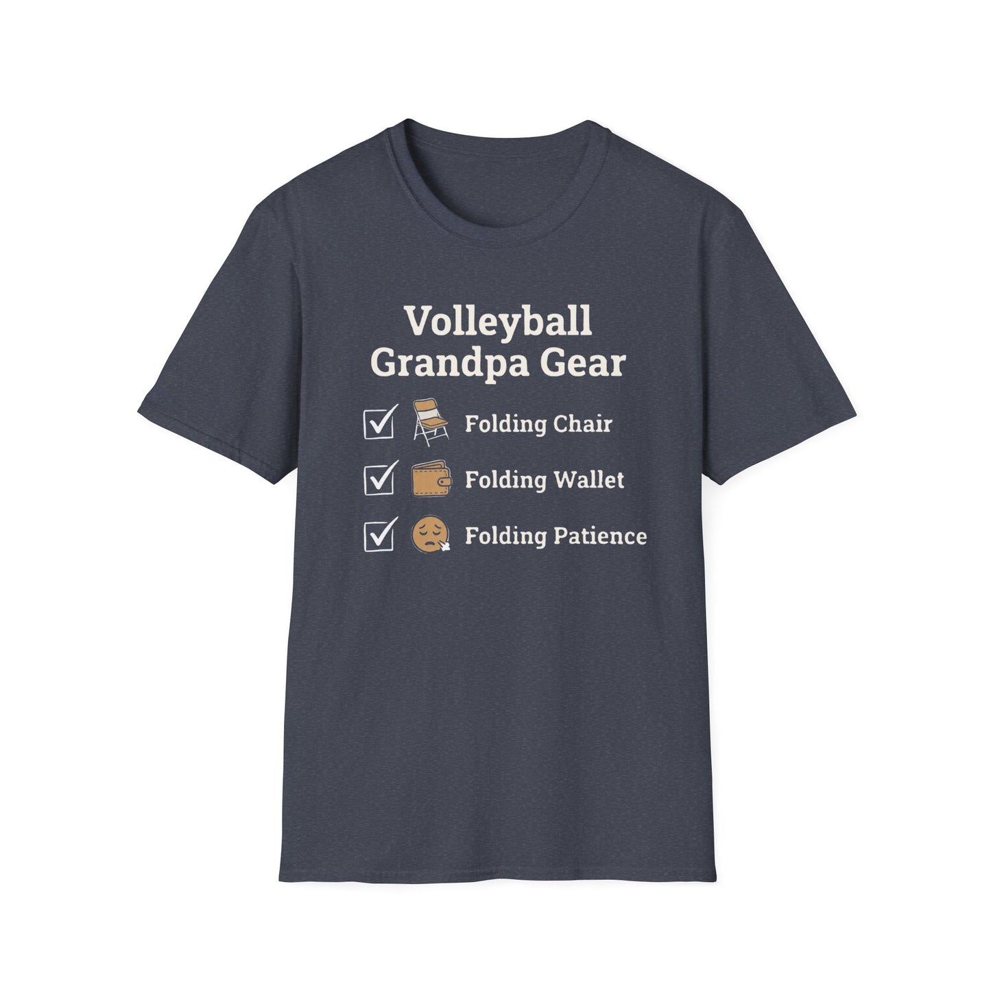 Volleyball grandpa gear T-Shirt