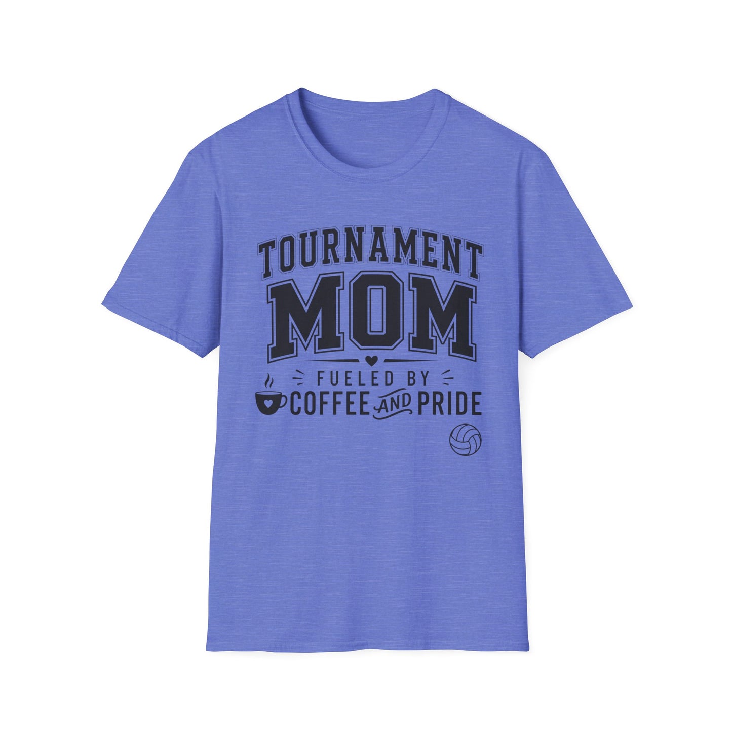 Tournament mom fueled coffee and pride light volleyball T-Shirt