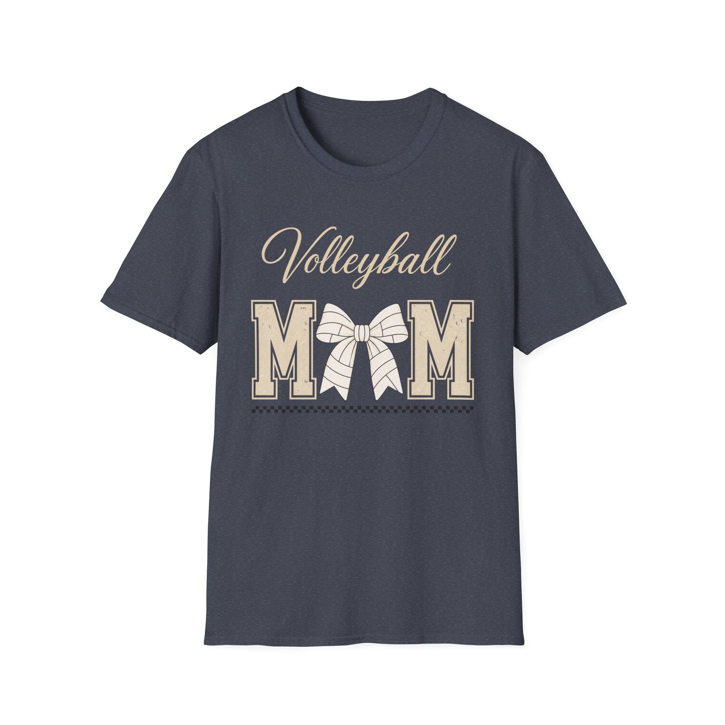 Volleyball mom bow white T-Shirt
