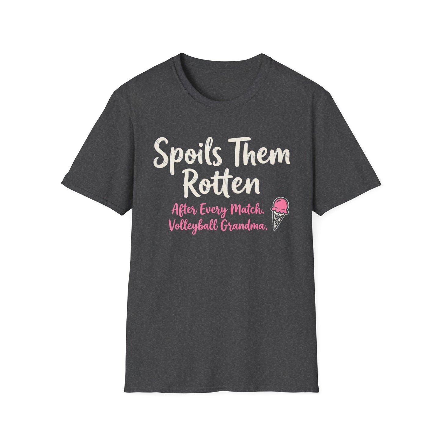 Spoils them rotten grandma volleyball T-Shirt