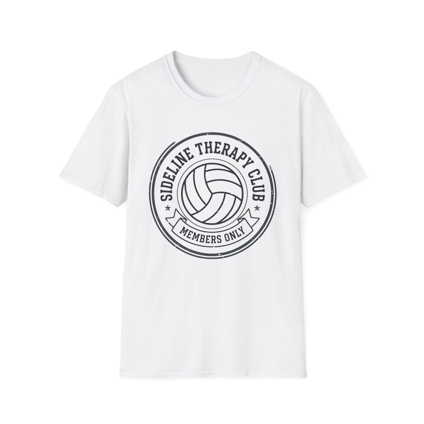 Sideline therapy club members only volleyball T-Shirt