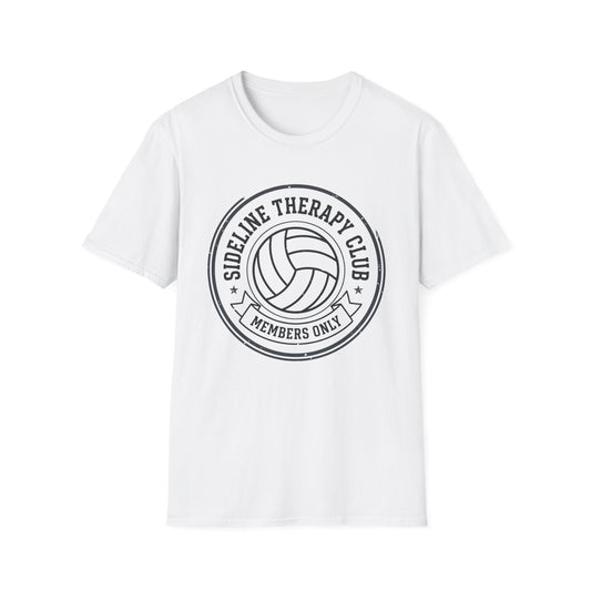 Sideline therapy club members only volleyball T-Shirt